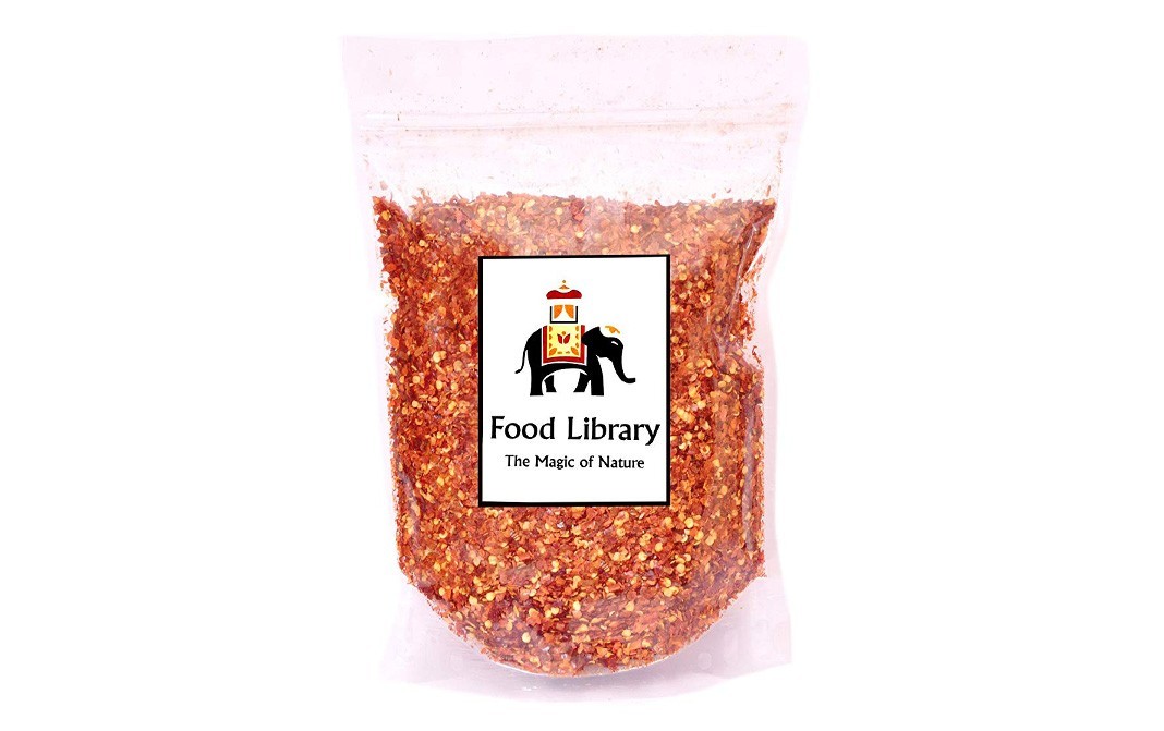 Food Library Red Chilli Flakes    Pack  200 grams